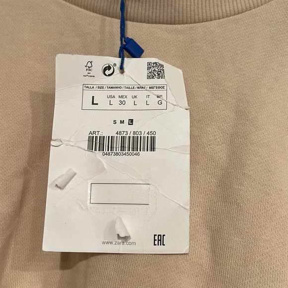 Cropped ruffle sweater! Dress up or dress down… - Picture 3 of 3